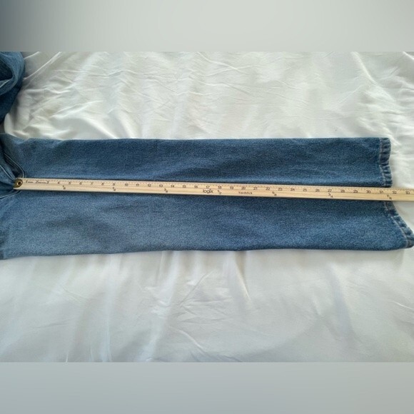 Betro Simone High Waisted Button Fly Denim Mom Jeans Size 32 - Picture 8 of 9